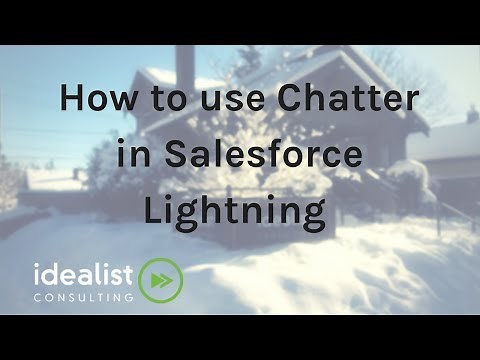 How to use Salesforce Chatter