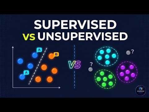 SUPERVISED vs UNSUPERVISED: Two Ways AI Actually Learns