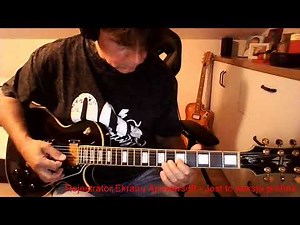 Rock ballad backing track in La minore