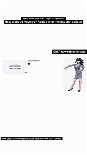 Deadass this roblox update sucks #roblox #fyp #trending #robloxupdate #mha