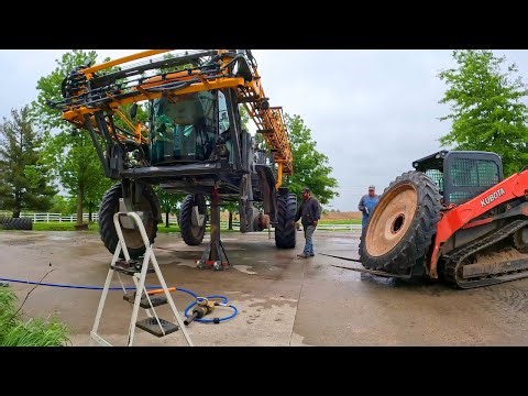 BUILDING A SPRAYER JACK - Will the Hagie Fall over?