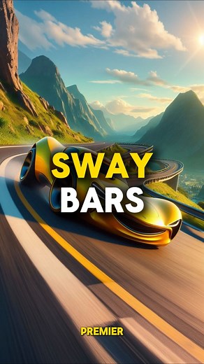 Premier Best Autocare • Tyre Shop on Instagram: "Ever notice how your car leans when you take a sharp turn? That’s called body roll, and the sway bar helps control it. The sway bar is a metal rod that connects both sides of your car’s suspension. When you turn, your car naturally shifts it’s weight to one side. Without the sway bar, your car would lean more, making the ride uncomfortable and even dangerous. As you corner, the sway bar twists to resist the roll, transferring some of the force fro