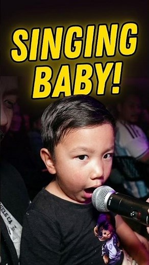 This baby sings better than most of ya'll