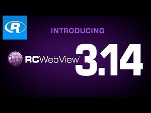 Three new features in RC-WebView® 3.14.0.0