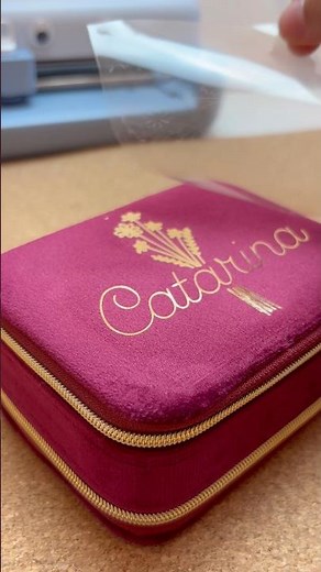 Personalised Floral Jewellery Box with Cricut | Easy DIY Gift Idea #diy #cricut #mothersdaygift