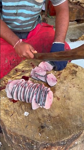 🐠VANJARAM FISH CUTTING ⚔️KASIMEDU MEENAVAN DEEPAK 🔥