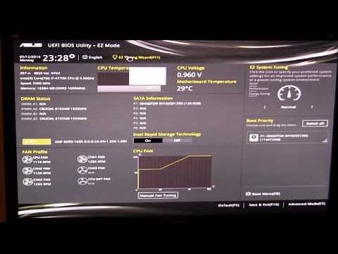 ASUS Z97-A UEFI BIOS Overview