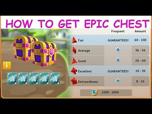 ❤ How to get RARE or EPIC CHEST? Magic chests. Dragon Mania Legends.