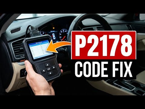 How To Fix P2178 Code - System Too Rich Off Idle Bank 1 - Sluggish Acceleration Fix