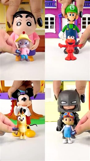 Satisfying Experience Cocomelon and Mickey Mouse Toys | One Two Buckle My Shoe! #short #toy