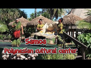 Polynesian Cultural Center Samoa village presentation