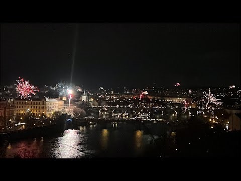 Prague New Year's Eve Fireworks 2025 - Letna Park