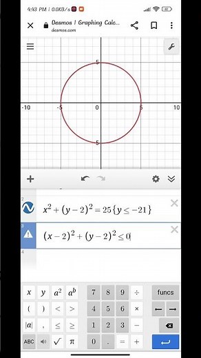 Smiley graph 🙂 | desmos art #desmos #maths