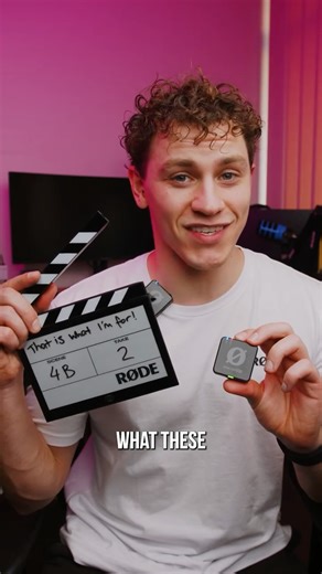 RØDE on Instagram: "Syncing, made simple 🎬 #filmmaker #editingtutorial #wirelesspro"