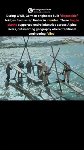 The "Disposable" Bridges of 1942 #shorts