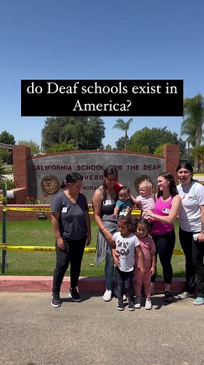 Deaf schools for your deaf kids are one of the options you should look into. As a deaf person growing up in hearing school, I didn’t get a lot of opportunities that I would get if I was in Deaf school such as sports, activities, and clubs. I honestly can’t wait to put my kids into a deaf school. if you have a Deaf School in your state, I strongly encourage you to go visit. You will not regret that you have looked at all the options. #deafkidsrock #deafschool #csdr #california #deafkidscan