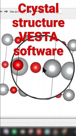 Drawing unite cell or crystal structure using #VESTA software