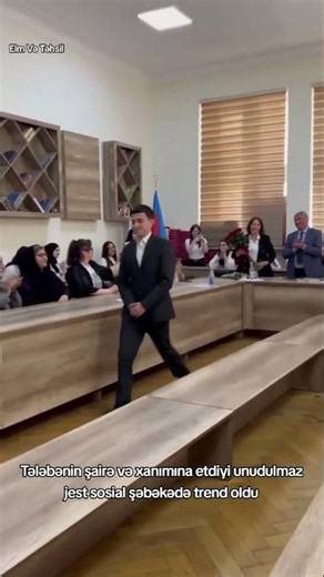 Tələbənin şairə və xanımına etdiyi unudulmaz jest sosial şəbəkədə trend oldu
