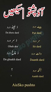 16K views · 933 reactions | Follow for more pashto #pashto_learning#shorts | AisSko Pushto Learner | Facebook