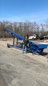 Wolfe Ridge offers firewood conveyors in lengths of 16, 24, 32, and even 40 foot! #wolferidgemfg #getsplitdone #madeinusa #firewood #conveyor #elevator #wolferidge | Wolfe Ridge Professional Firewood Equipment