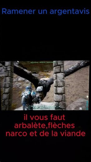 TUTO: tame un ARGENTAVIS ark