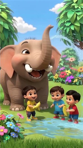 Ek Mota Hathi Song | Hathi Dancing - Viral Video | Best Hindi Nursery Rhymes for Kids | SAM TV