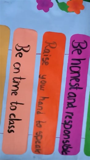 classroom rules chart