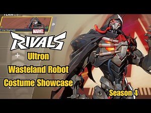 Ultron | Wasteland Robot Costume Showcase | Marvel Rivals Season 4 Early Access