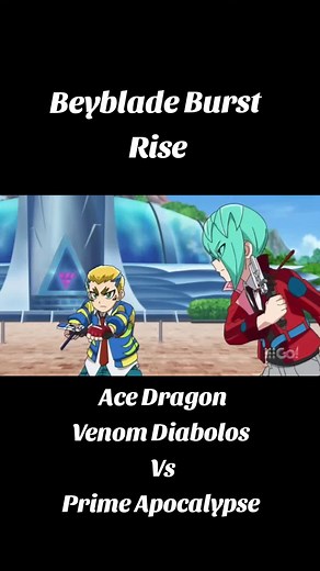 Beyblade Burst Rise: Prime Apocalypse vs. Diabolos