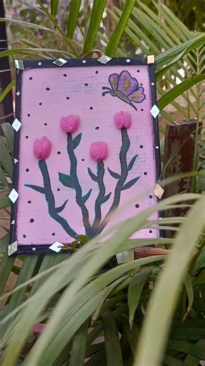 # Pista shell se bni cute flowers# # Pink Vibes # Shorts Viral #Handmade Happiness #💞🌷🦋