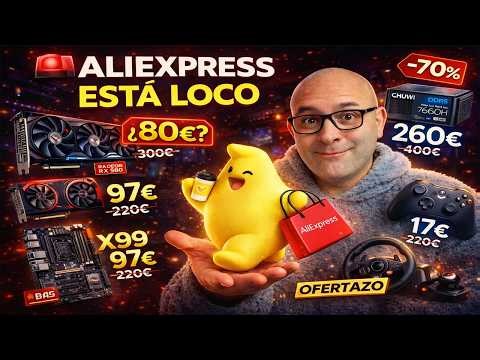 🚨 AliExpress se ha vuelto COMPLETAMENTE loco | GPUs, PCs y Monitores con precios absurdos