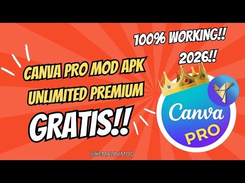 CANVA PRO 2026‼️ PREMIUM UNLOCKED MOD APK 2026 FREE / GRATIS || MOD APK TERBARU