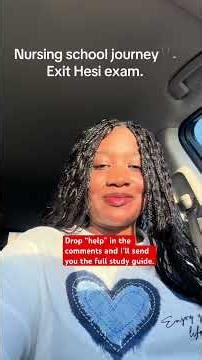 Pass Your HESI Exit in 2025 | Study Guide + High-Yield Review