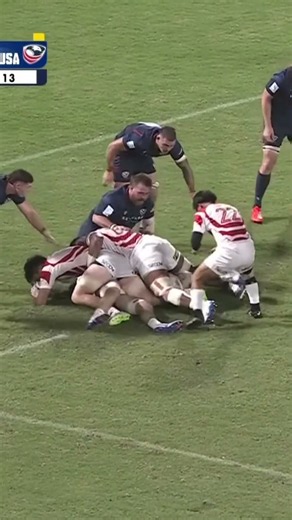 🕰️60分 19番 エセイ・ハアンガナ選手が代表初トライ🏉 #ラグビー日本代表 #JPNvUSA #PacificNationsCup #アサヒスーパードライパシフィックネーションズカップ2026