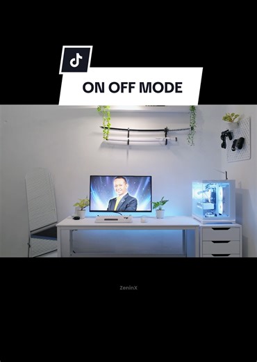 Minimalist Gaming Setup: Off or On Mode