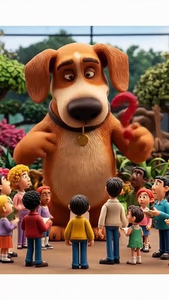 Huge giant dog video