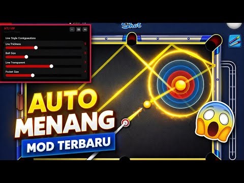 MOD 8 Ball Pool Garis Panjang Auto Menang 😱 Work No Root 2026