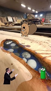 56 reactions · 8 comments | Epoxy pour. Clear over rocks... | Chic & Antique Farmhouse/Live-Edge furniture | Facebook