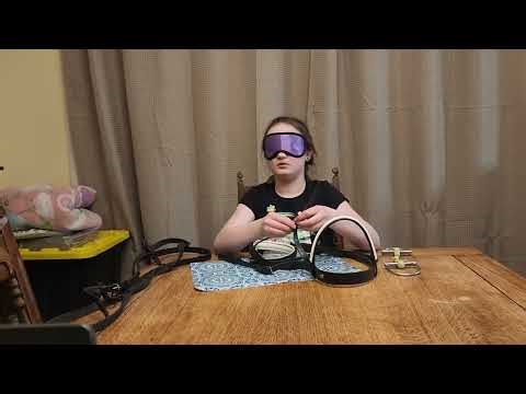 Blindfolded Bridle (dressage) assembly challenge #rideiea #NHA