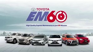 525K views · 446 shares | EM60 provides High Quality Express Maintenance in just 60 minutes | Toyota India | Facebook