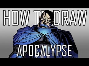 Draw Apocalypse X-Men - Quick Simple Easy How To Steps For Beginners 15