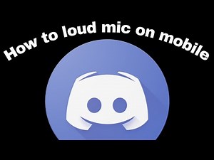 How To Loud Mic On Mobile On Discord [ANDROID] 2021! #discord