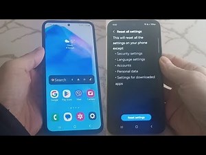 Samsung a55 factory reset