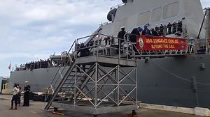 USS Gonzalez returns to Naval Station Norfolk following deployment
