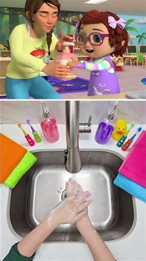 Healthy Habits ✨ Let's Wash Our Hands! 🫧 #cocomelon #healthyhabits #kidssongs