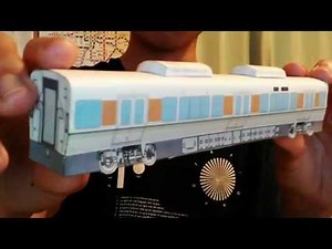 JR西日本 ペーパークラフト新快速(225系 先頭車両・中間車両)