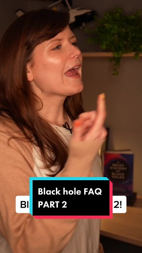 Part 2! An astrophysicists’s black hole FAQ - what’s all this stuff coming out of black holes?! And what’s Hawking radiation? Link to my book “A Brief History of Black Holes: And why nearly everything you know about them is wrong” is in my bio! #astrophysics #astronomy #blackholes #hawking #stephenhawking #eventhorizon #womeninstem #FAQ #space #science #blackhole #nasa #womeninscience #singularity