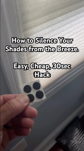 How to Stop Shades from Banging: Easy, Cheap 30 sec Hack