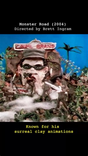 Monster Road (2004, 1hr 20min) Streaming for Family Members on Eternal.tv & Apps in North America. https://eternal.tv/programs/monster-road Directed by Brett Ingram. An exploration of the wildly fantastic world of legendary underground clay animator Bruce Bickford. Traces the origins of his remarkably unique sensibility, journeying back to Bickford’s childhood in a competitive household during the paranoia of the Cold War. | Eternal Family