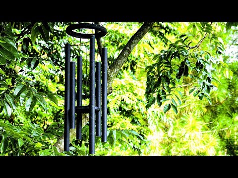Gentle Wind Chime Sounds - Relaxing, Stress Reduction, Meditation, Deep Sleep